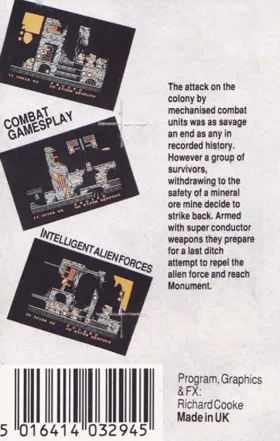 Monument (UK) (1991) box cover back